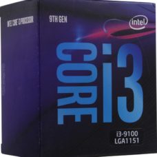 CPU Intel® Core™ i3-9100